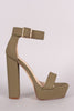 Liliana Ankle Strap Platform Chunky Heel