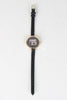 Thin Strap Etched Elephant Watch