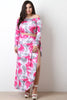 Tie Dye Open Side Skirt